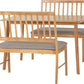 Austin 1+2 Dining Bench Set
Oak Effect/Grey Fabric