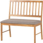 Austin Dining Bench Set (2 Chairs)
Oak Effect/Grey Fabric