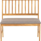 Austin Dining Bench Set (2 Chairs)
Oak Effect/Grey Fabric