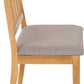Austin Dining Bench Set (2 Chairs)
Oak Effect/Grey Fabric