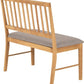 Austin Dining Bench Set (2 Chairs)
Oak Effect/Grey Fabric