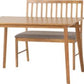Austin Dining Bench Set (2 Chairs)
Oak Effect/Grey Fabric