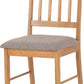 Austin Dining Bench Set (2 Chairs)
Oak Effect/Grey Fabric