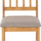 Austin Dining Bench Set (2 Chairs)
Oak Effect/Grey Fabric