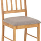 Austin Dining Bench Set (2 Chairs)
Oak Effect/Grey Fabric