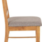 Austin Dining Bench Set (2 Chairs)
Oak Effect/Grey Fabric