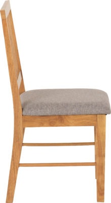 Austin Dining Bench Set (2 Chairs)
Oak Effect/Grey Fabric
