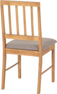 Austin Dining Bench Set (2 Chairs)
Oak Effect/Grey Fabric