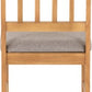 Austin Dining Bench Set (2 Chairs)
Oak Effect/Grey Fabric