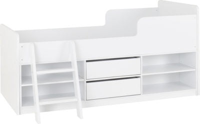 Felix Low Sleeper Bed
White