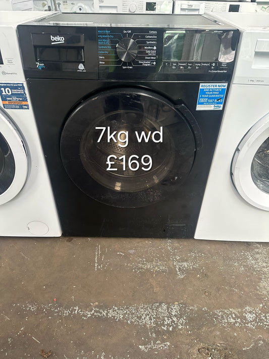 beko 7kg washer dryer 🌟 Free Delivery 🌟 120 Days Warranty 🌟