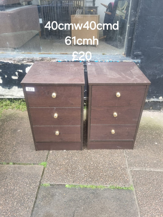 2 bedside tables 🌟 Free delivery in Leicester 🌟