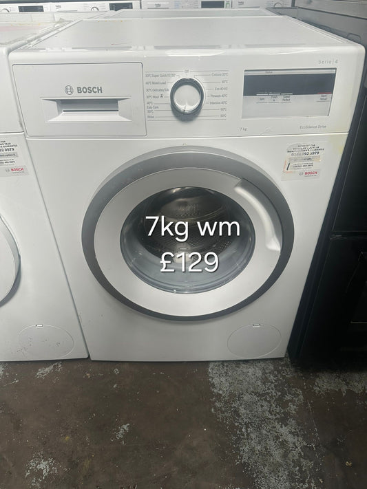 Bosch 7kg washing machine 🌟 Free Delivery 🌟 120 Days Warranty 🌟