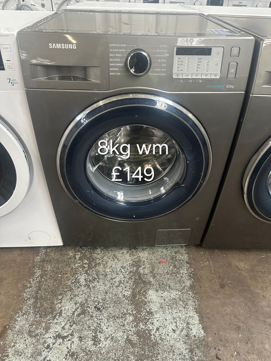 Samsung 8kg washing machine 🌟 Free Delivery 🌟 120 Days Warranty 🌟