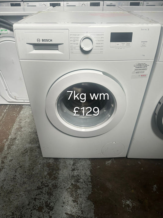 Bosch 7kg washing machine 🌟 Free Delivery 🌟 120 Days Warranty 🌟