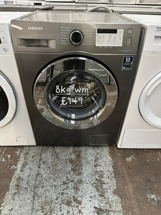 Samsung 8kg washing machine 🌟 Free Delivery 🌟 120 Days Warranty 🌟