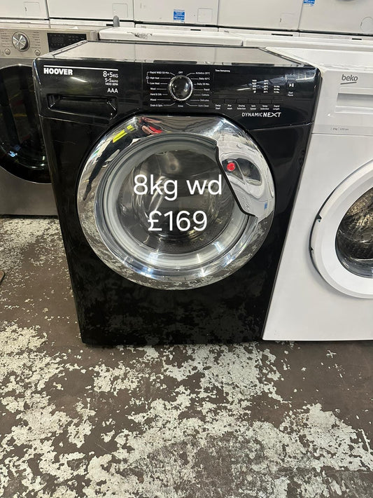 Hoover 8kg washer dryer 🌟 Free Delivery 🌟 120 Days Warranty 🌟