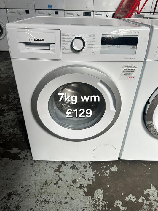 Bosch 7kg washing machine 🌟 Free Delivery 🌟 120 Days Warranty 🌟