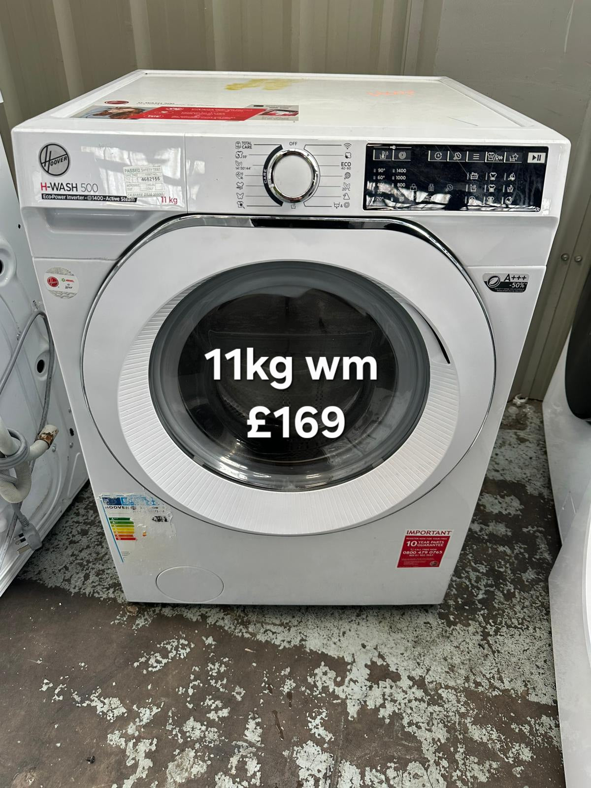 Hoover 11kg washing machine 🌟 Free Delivery 🌟 120 Days Warranty 🌟