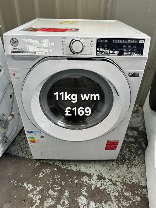 Hoover 11kg washing machine 🌟 Free Delivery 🌟 120 Days Warranty 🌟