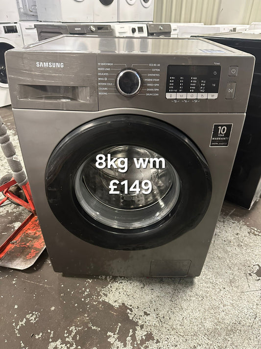 Samsung 8kg washing machine 🌟 Free Delivery 🌟 120 Days Warranty 🌟