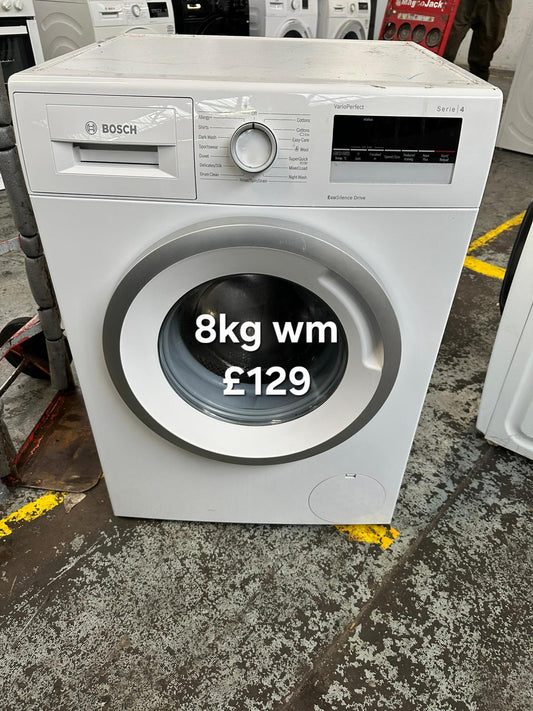 Bosch 8kg washing machine 🌟 Free Delivery 🌟 120 Days Warranty 🌟