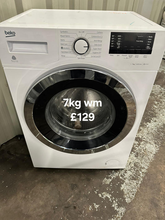 Beko 7kg washing machine 🌟 Free Delivery 🌟 120 Days Warranty 🌟
