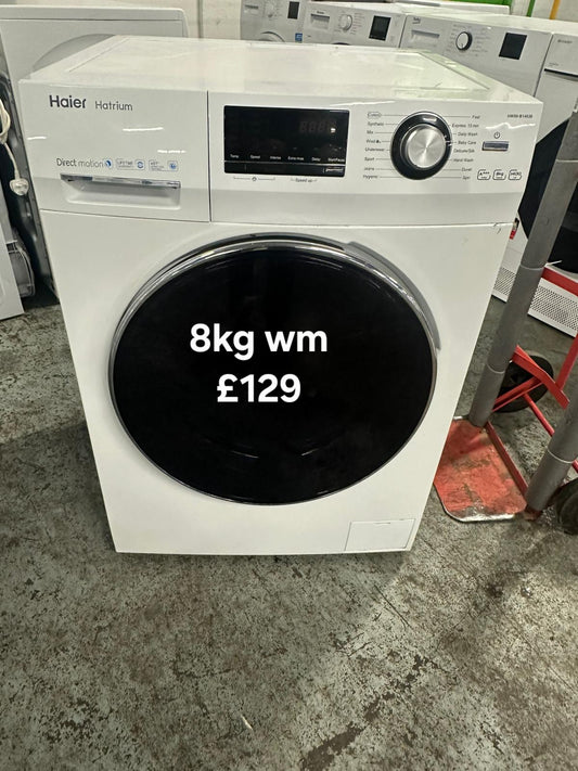 Haier 8kg washing machine 🌟 Free Delivery 🌟 120 Days Warranty 🌟