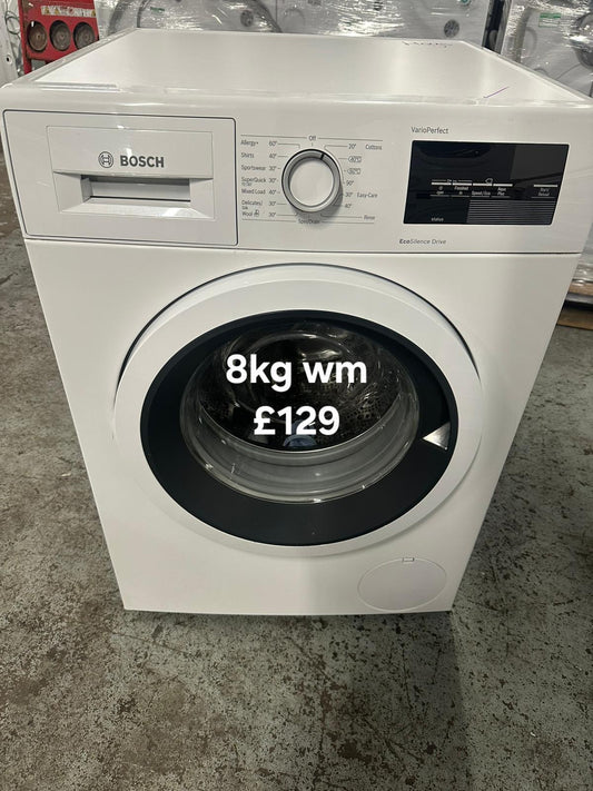 Bosch 8kg washing machine 🌟 Free Delivery 🌟 120 Days Warranty 🌟