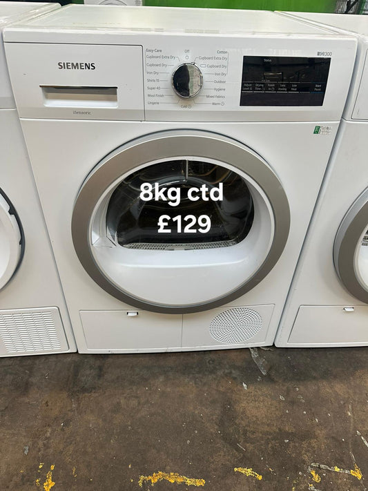 Siemens 8kg condenser dryer 🌟 Free Delivery 🌟 120 Days Warranty 🌟