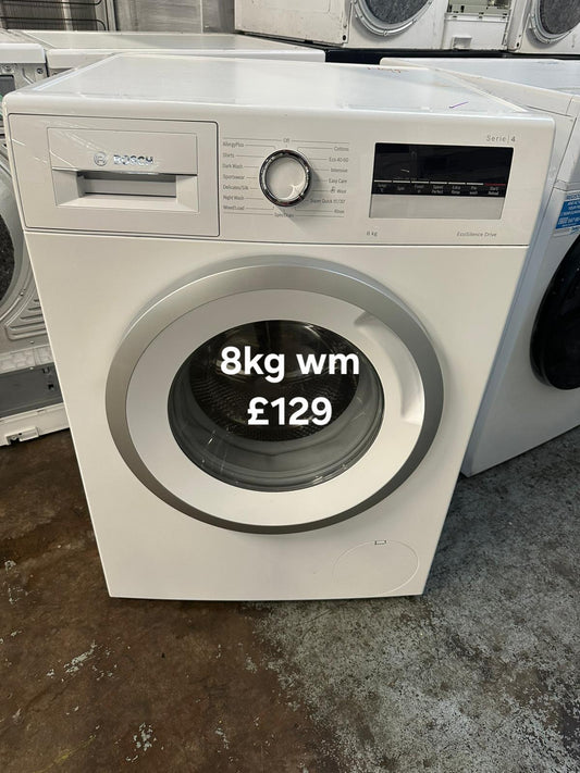 Bosch 8kg washing machine 🌟 Free Delivery 🌟 120 Days Warranty 🌟