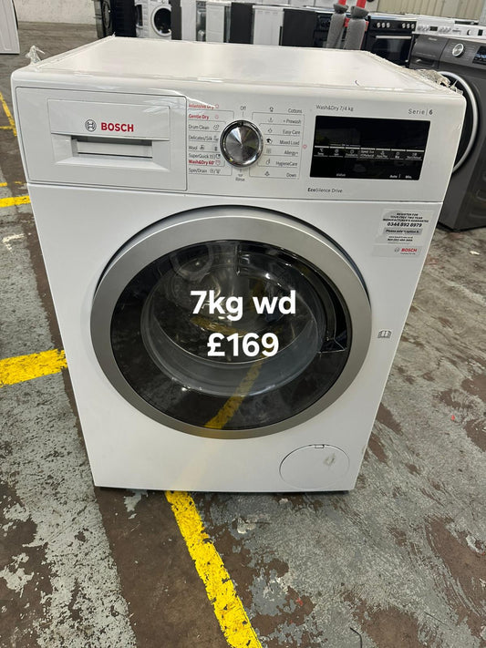 Bosch 7kg washer dryer 🌟 Free Delivery 🌟 120 Days Warranty 🌟