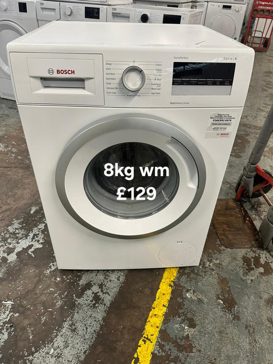 Bosch 8kg washing machine 🌟 Free Delivery 🌟 120 Days Warranty 🌟
