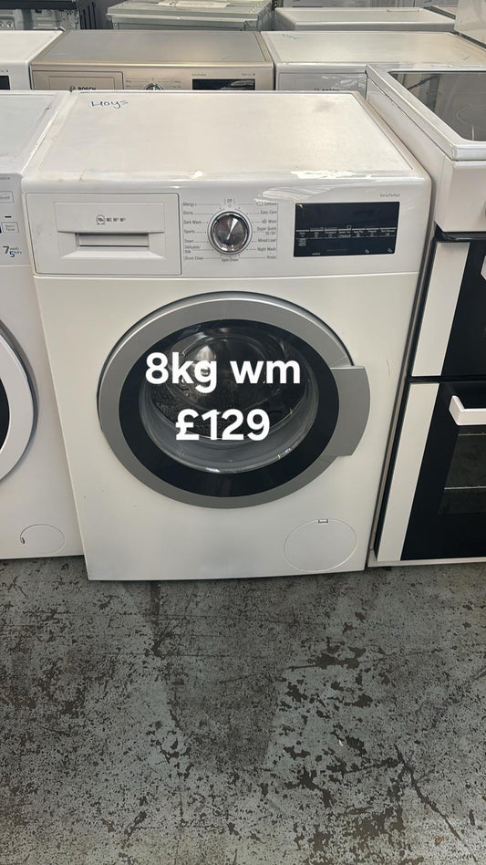 Neff 8kg washing machine 🌟 Free Delivery 🌟 120 Days Warranty 🌟