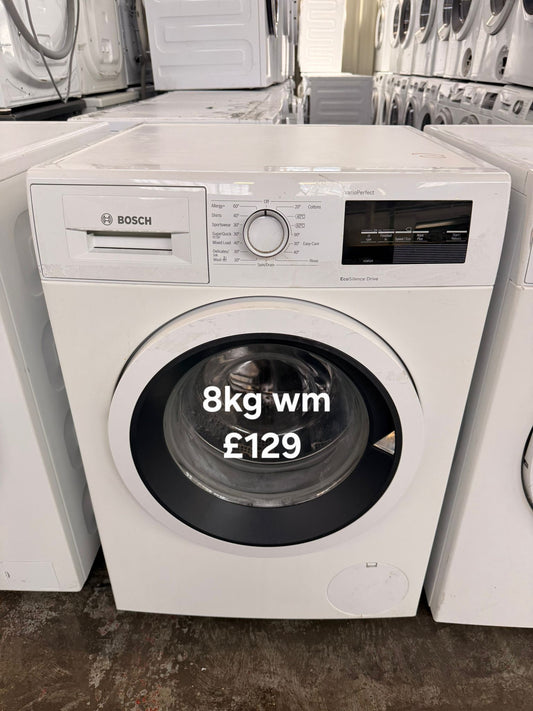 Bosch 8kg washing machine 🌟 Free Delivery 🌟 120 Days Warranty 🌟