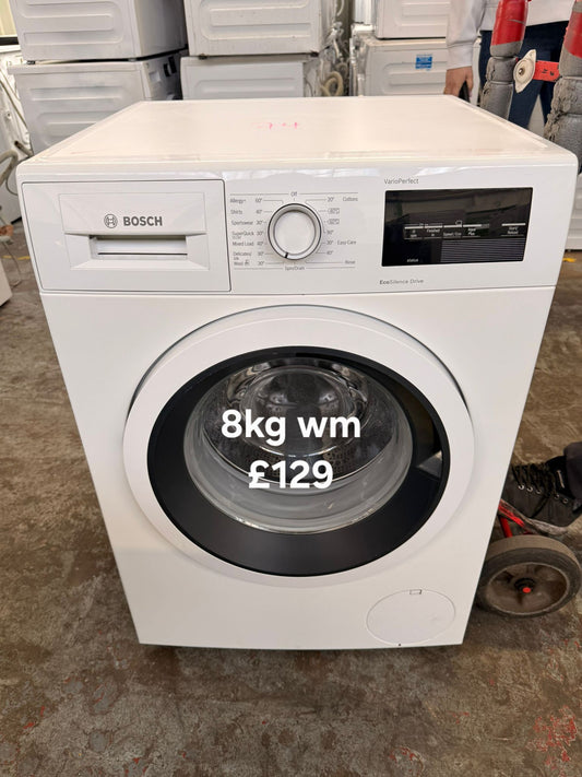 Bosch 8kg washing machine 🌟 Free Delivery 🌟 120 Days Warranty 🌟