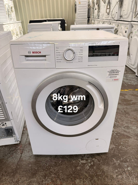 Bosch 8kg washing machine 🌟 Free Delivery 🌟 120 Days Warranty 🌟