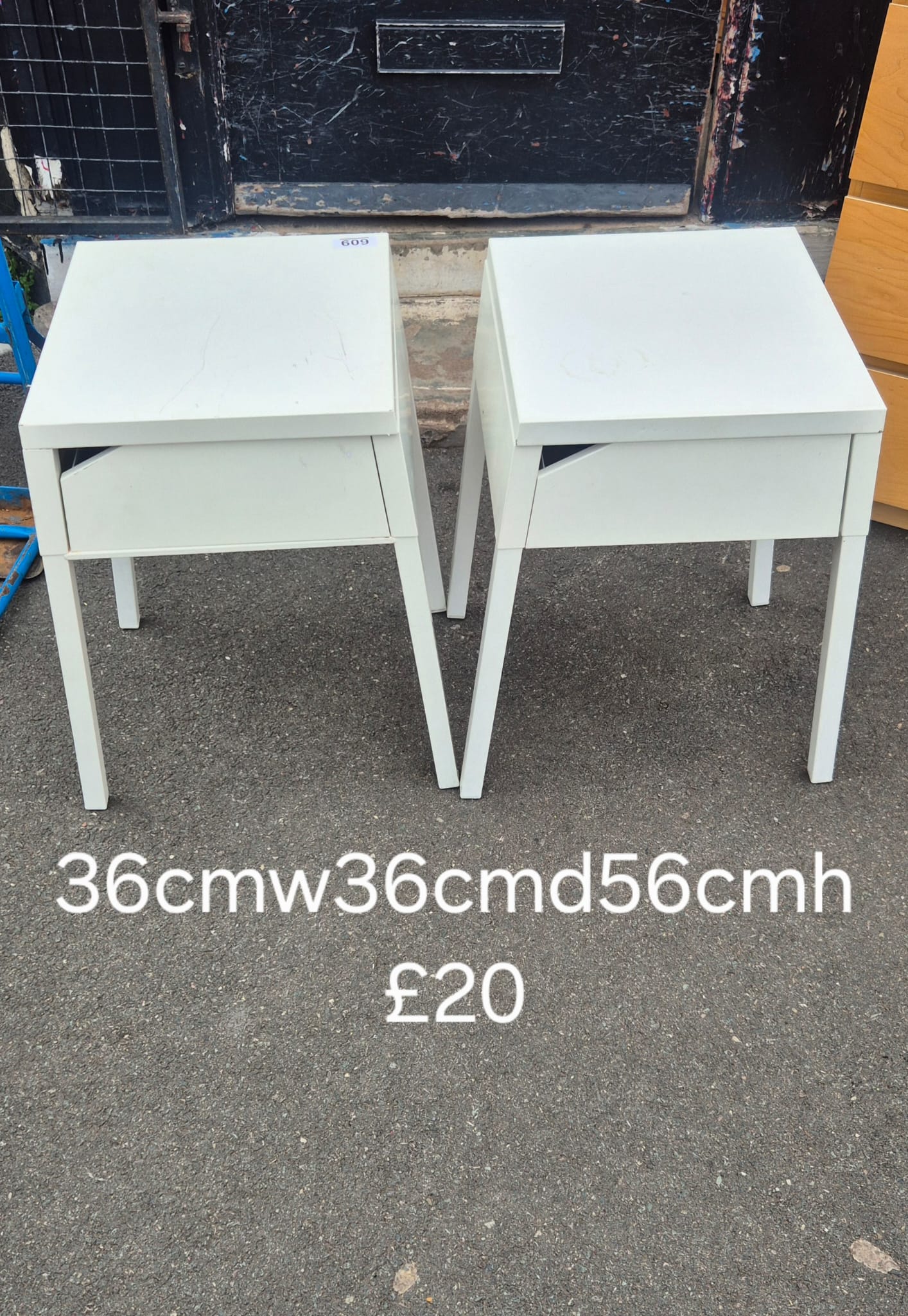 2 metal bedside tables 🌟 Free delivery in Leicester 🌟
