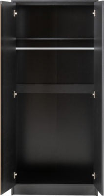 Malvern 2 Door Wardrobe
Black