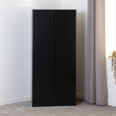 Malvern 2 Door Wardrobe
Black