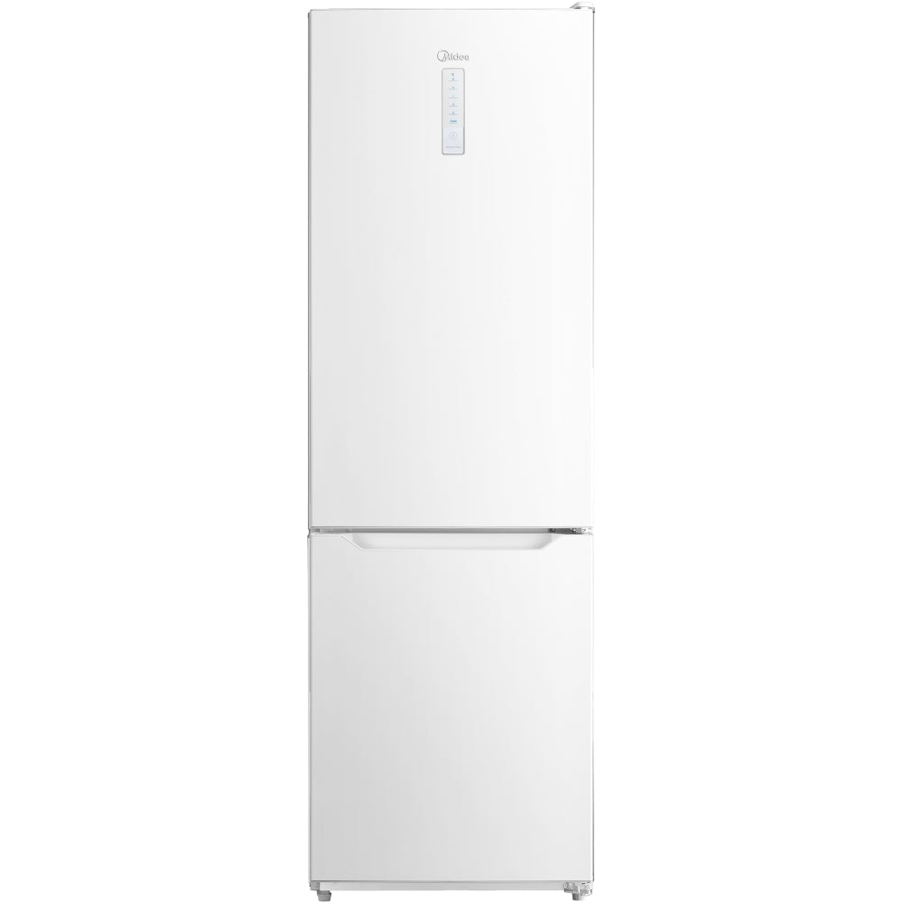 Midea MDRB424FGD01O Freestanding Fridge Freezer, Frost Free, Electronic Control, 310L, 60/40 Split, 224L Fridge+86L Freezer, Energy Saving, 59.5cm Wide, Inox