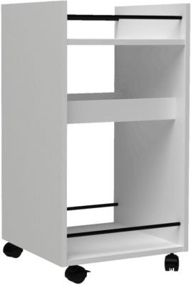 Naples Serving Cart/Side Table
White