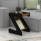 Naples Z Side Table
Black/Pine Effect