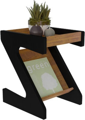 Naples Z Side Table
Black/Pine Effect