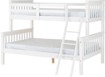 Neptune Triple Sleeper Bunk Bed
White
