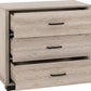 Oliver 3 Drawer Chest
Light Oak Effect