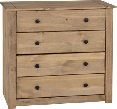 Panama 4 Drawer Chest
Natural Wax