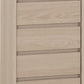 Paris 5 Drawer Chest
Smoked Ash Effect