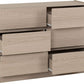 Paris 6 Drawer Chest
Smoked Ash Effect