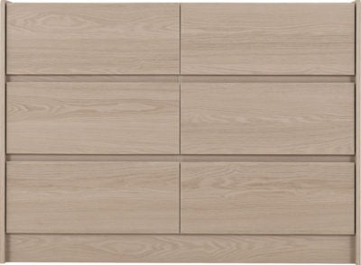 Paris 6 Drawer Chest
Smoked Ash Effect